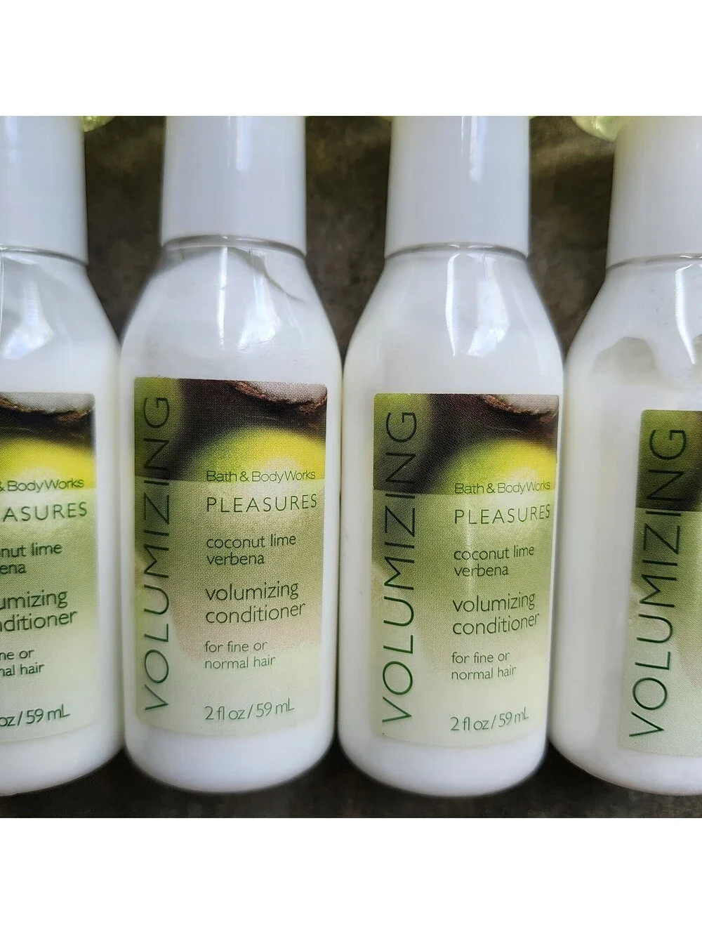 Bath & Body Works Pleasures COCONUT LIME VERBENA Volumizing Shampoo Conditioner